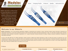 Tablet Screenshot of medelecinstrument.net